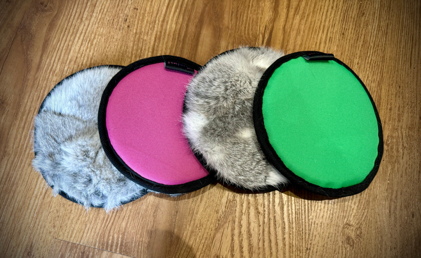 Rabbit Fur Frisbee