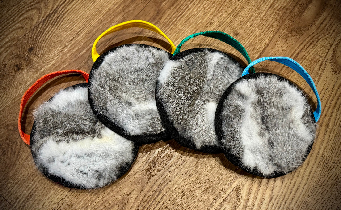 Rabbit Fur Frisbee