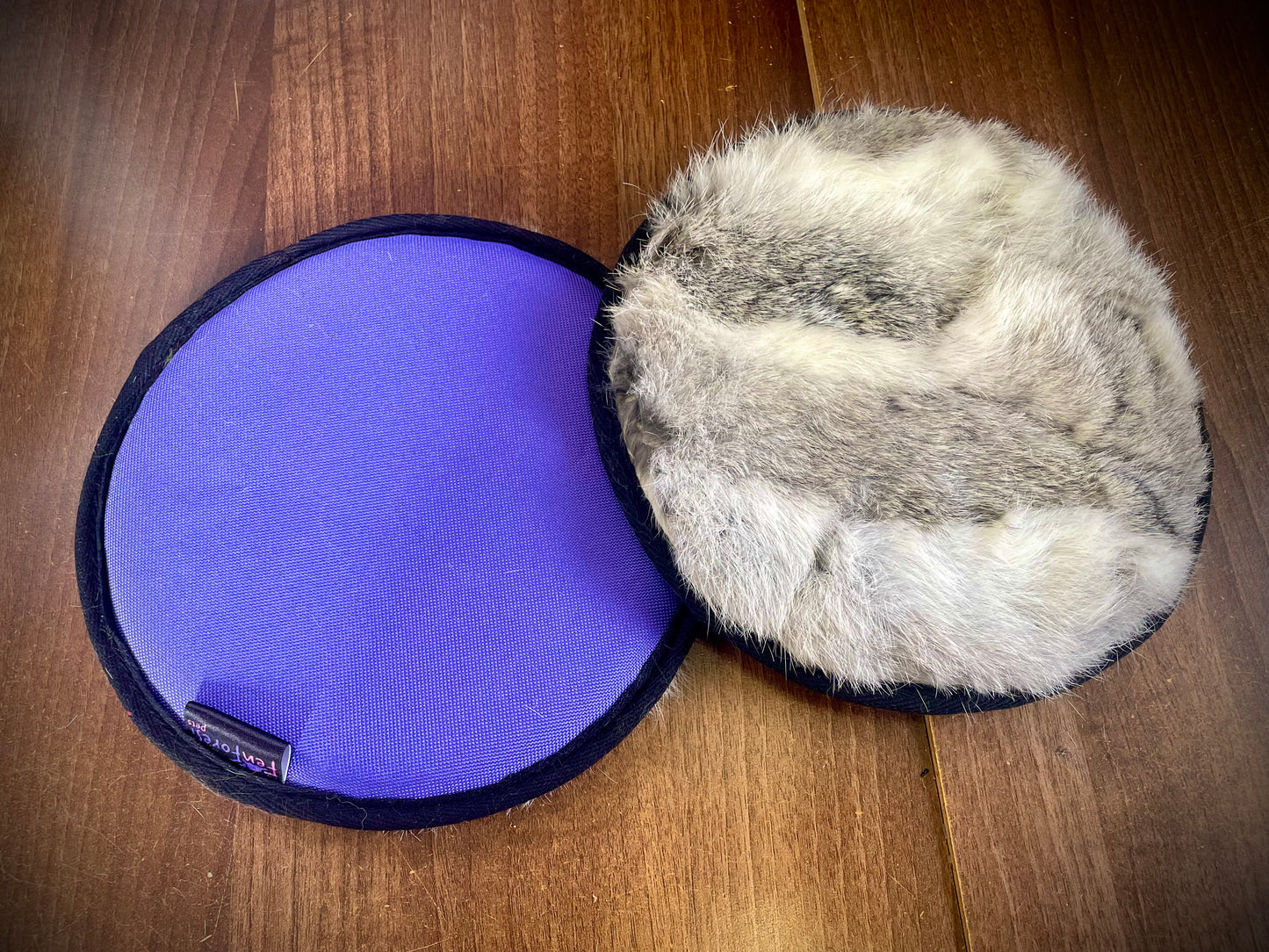 Rabbit Fur Frisbee