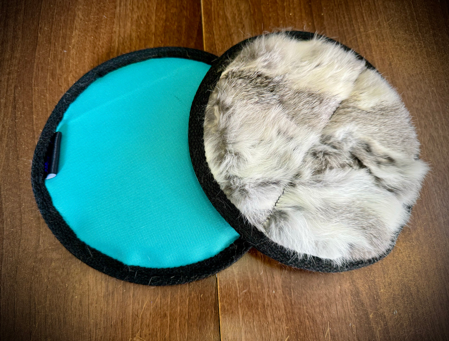 Rabbit Fur Frisbee